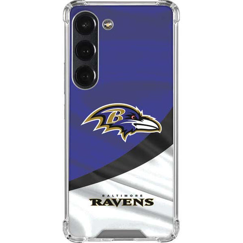 NFL Baltimore Ravens Galaxy S23 Clear Case