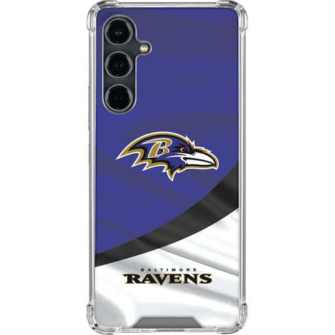 NFL Baltimore Ravens Galaxy S23 FE Clear Case