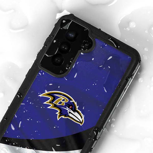 NFL Baltimore Ravens Galaxy S23 Plus Waterproof Case