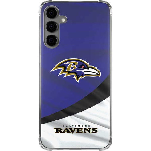 NFL Baltimore Ravens Galaxy S24 Plus Clear Case