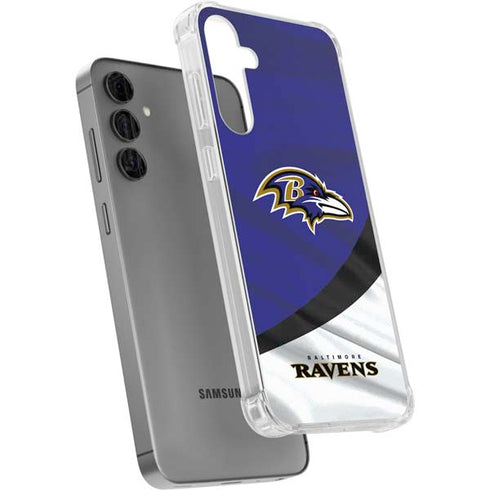 NFL Baltimore Ravens Galaxy S24 Plus Clear Case