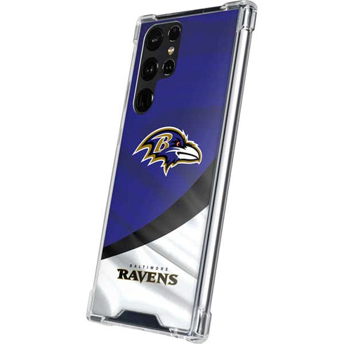 NFL Baltimore Ravens Galaxy S24 Ultra Clear Case