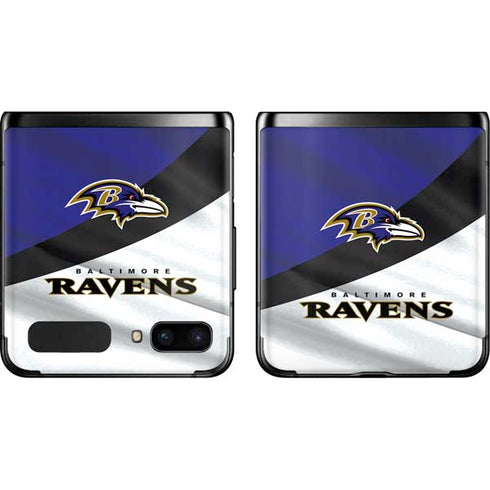 NFL Baltimore Ravens Galaxy Z Flip Skin