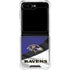 NFL Baltimore Ravens Galaxy Z Flip5 5G Clear Case