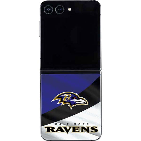 NFL Baltimore Ravens Galaxy Z Flip5 5G Skin