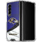 NFL Baltimore Ravens Galaxy Z Fold4 5G Clear Case