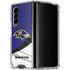 NFL Baltimore Ravens Galaxy Z Fold4 5G Clear Case