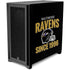 NFL Baltimore Ravens Helmet Corsair 4000D Tempered Glass Mid-Tower ATX Case Skin