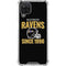 NFL Baltimore Ravens Helmet Galaxy A12 Clear Case