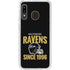 NFL Baltimore Ravens Helmet Galaxy A20 Clear Case