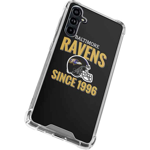 NFL Baltimore Ravens Helmet Galaxy A54 5G Clear Case