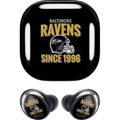 NFL Baltimore Ravens Helmet Galaxy Buds Pro Skin