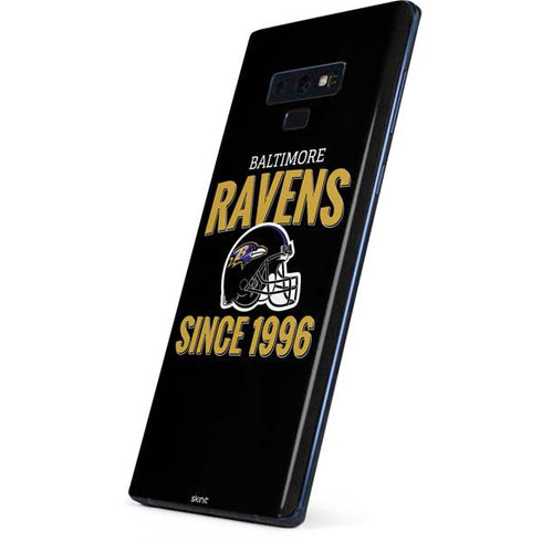 NFL Baltimore Ravens Helmet Galaxy Note 9 Skin