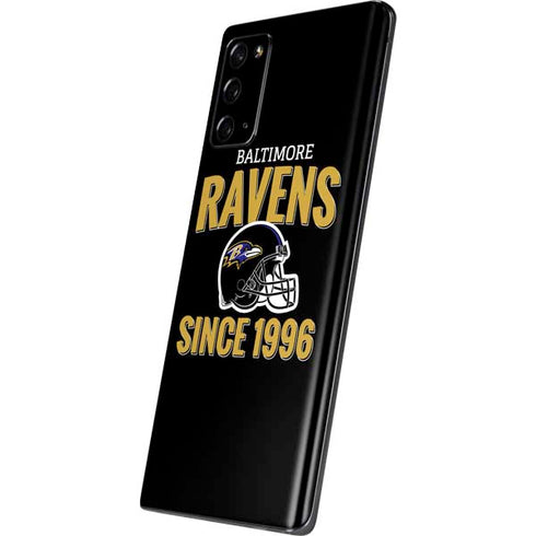 NFL Baltimore Ravens Helmet Galaxy Note20 5G Skin