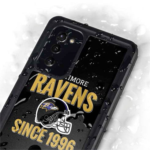 NFL Baltimore Ravens Helmet Galaxy Note20 5G Waterproof Case