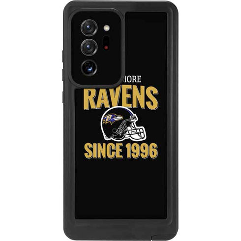 NFL Baltimore Ravens Helmet Galaxy Note20 Ultra 5G Waterproof Case