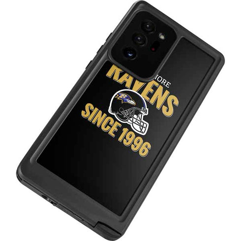 NFL Baltimore Ravens Helmet Galaxy Note20 Ultra 5G Waterproof Case