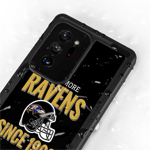 NFL Baltimore Ravens Helmet Galaxy Note20 Ultra 5G Waterproof Case