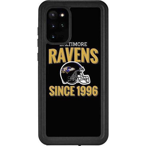 NFL Baltimore Ravens Helmet Galaxy S20 Plus Waterproof Case