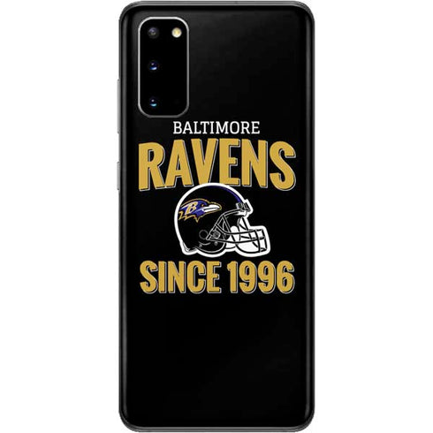 NFL Baltimore Ravens Helmet Galaxy S20 Skin