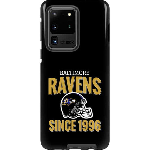 NFL Baltimore Ravens Helmet Galaxy S20 Ultra 5G Pro Case