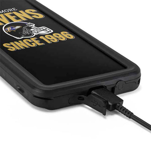NFL Baltimore Ravens Helmet Galaxy S20 Waterproof Case