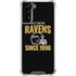 NFL Baltimore Ravens Helmet Galaxy S21 FE Clear Case