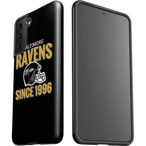 NFL Baltimore Ravens Helmet Galaxy S21 FE Pro Case