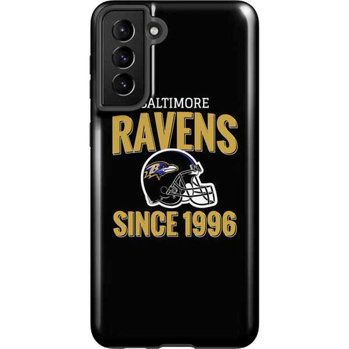 NFL Baltimore Ravens Helmet Galaxy S21 Plus 5G Pro Case
