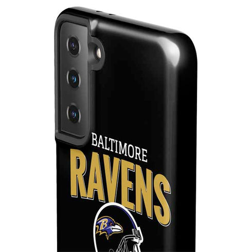 NFL Baltimore Ravens Helmet Galaxy S21 Plus 5G Pro Case