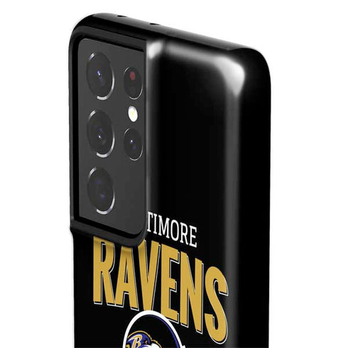 NFL Baltimore Ravens Helmet Galaxy S21 Ultra 5G Pro Case