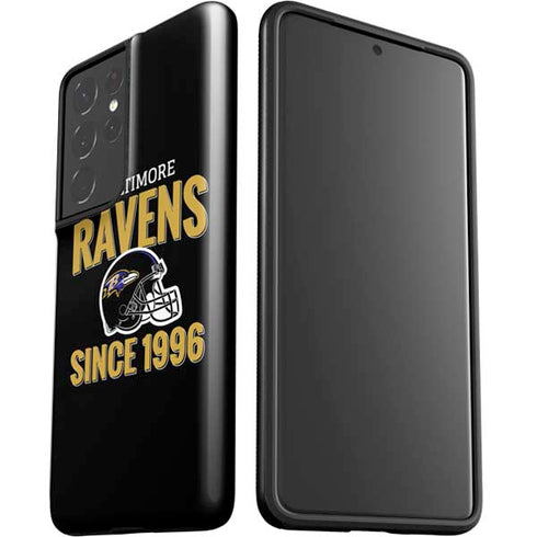 NFL Baltimore Ravens Helmet Galaxy S21 Ultra 5G Pro Case