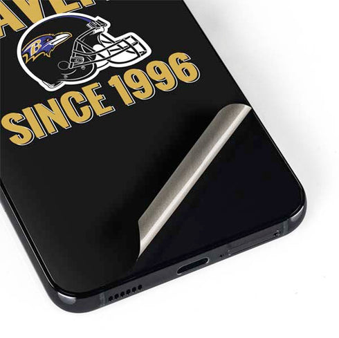 NFL Baltimore Ravens Helmet Galaxy S22 Skin