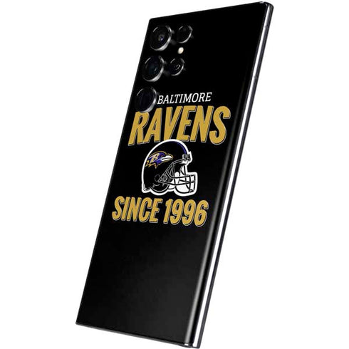 NFL Baltimore Ravens Helmet Galaxy S22 Ultra Skin