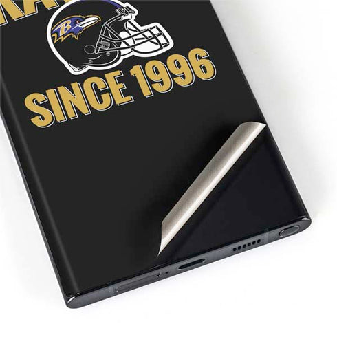 NFL Baltimore Ravens Helmet Galaxy S22 Ultra Skin