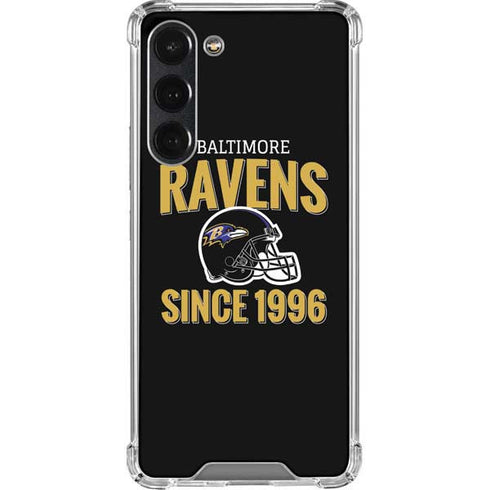 NFL Baltimore Ravens Helmet Galaxy S23 Plus Clear Case