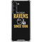 NFL Baltimore Ravens Helmet Galaxy S23 Plus Clear Case