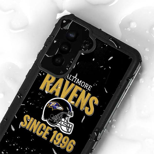 NFL Baltimore Ravens Helmet Galaxy S23 Plus Waterproof Case