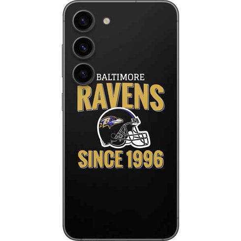 NFL Baltimore Ravens Helmet Galaxy S23 Skin