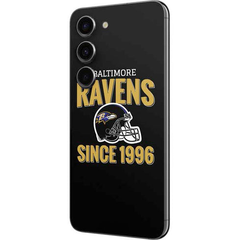 NFL Baltimore Ravens Helmet Galaxy S23 Skin