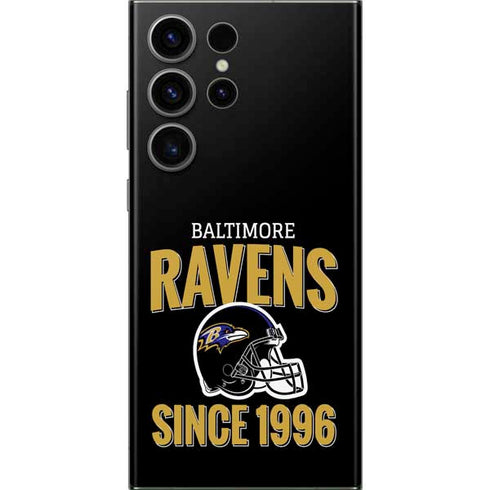 NFL Baltimore Ravens Helmet Galaxy S23 Ultra Skin