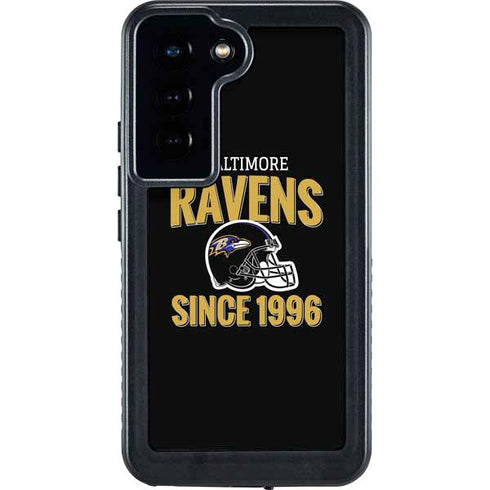 NFL Baltimore Ravens Helmet Galaxy S23 Waterproof Case