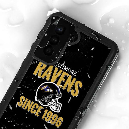 NFL Baltimore Ravens Helmet Galaxy S23 Waterproof Case