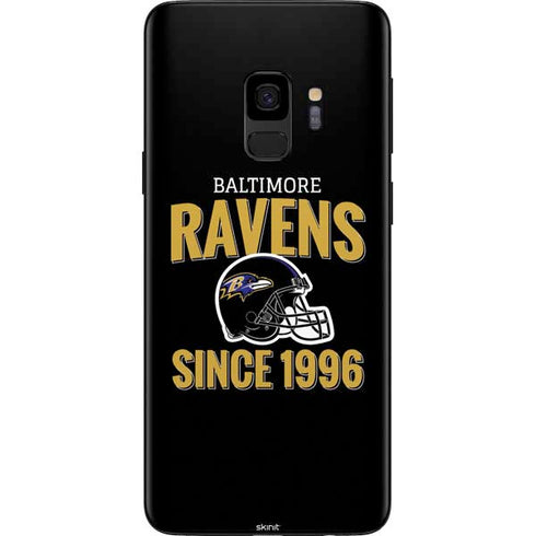 NFL Baltimore Ravens Helmet Galaxy S9 Skin