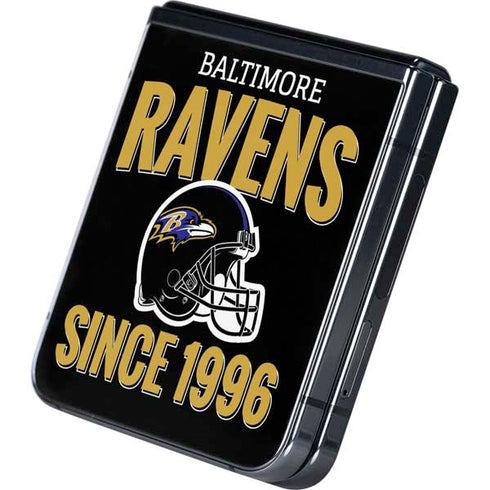 NFL Baltimore Ravens Helmet Galaxy Z Flip5 5G Skin