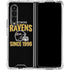 NFL Baltimore Ravens Helmet Galaxy Z Fold4 5G Clear Case