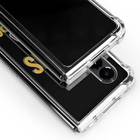 NFL Baltimore Ravens Helmet Galaxy Z Fold4 5G Clear Case