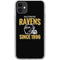 NFL Baltimore Ravens Helmet iPhone 11 Clear Case