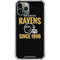 NFL Baltimore Ravens Helmet iPhone 11 Pro Max Clear Case