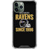 NFL Baltimore Ravens Helmet iPhone 11 Pro Max Clear Case